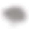 50 perles intercalaire acier inoxydable 4 mm