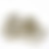 100 anneaux 10 mm bronze