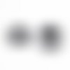 20 coupelles 5 mm argent vieilli