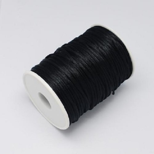 Fil nylon 2 mm noir x 5 m