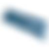 Lot de 2 fermetures éclair invisible 20 cm bleu