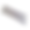 Lot de 2 fermetures éclair invisible 20 cm blanche