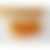 Fil coton ciré jaune orangé 1 mm x 5 m