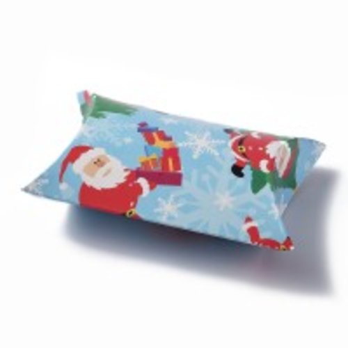 5 boites cadeau carton motif noël