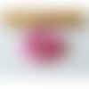 Fil coton ciré 1 mm rose x 2 m