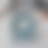 Kit bracelet perles en verre bleue