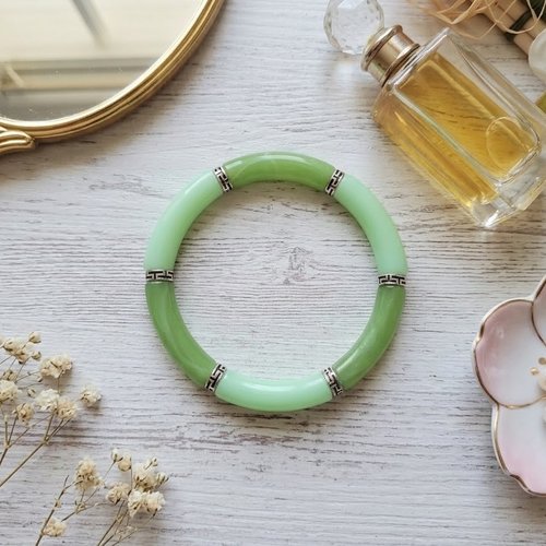 Kit bracelet fil élastique et perles incurvées