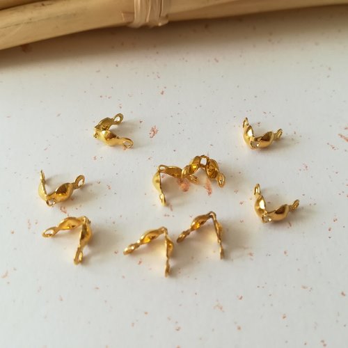 100 caches nœud doré 2 trous