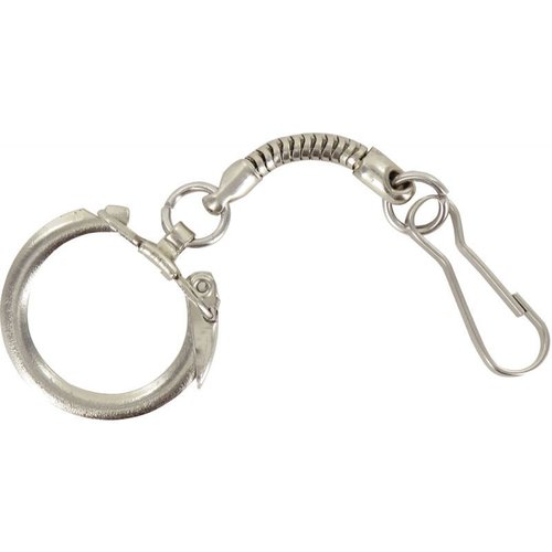 4 attaches pour porte clés avec mousqueton