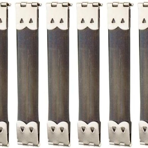 4 fermoirs pince clip pour étui lunettes ou porte monnaies