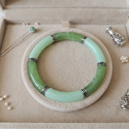 Kit bracelet fil élastique et perles incurvées