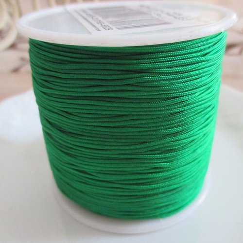 5 m fil nylon 1 mm vert x 5 m