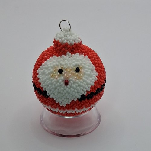 Boule père noël de 5 cm de diamètre