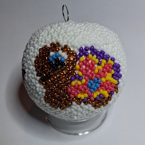 Boule de tortue de 6 cm de diamètre