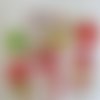 Serviette en papier pop cake multicolore
