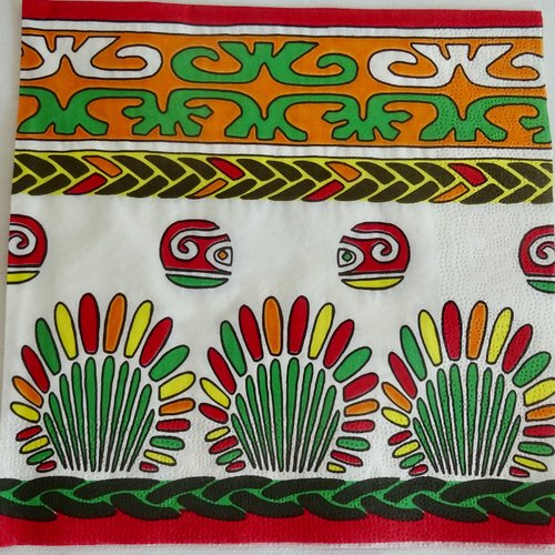 Serviette en papier motifs mexicain
