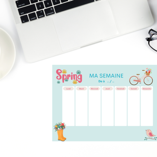 Calendriers enfants à imprimer, les 4 saisons, emploi du temps ...