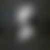 Amigurumi, doudou snoopy au crochet en fil de coton  - 15 cm