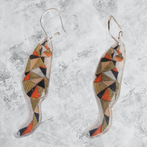 Boucles d'oreilles chat
