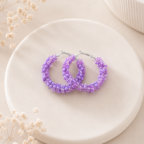 Créoles violettes