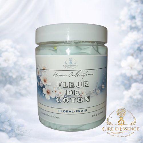 Fondant crémeux parfumé - 140 g - fleurs de coton