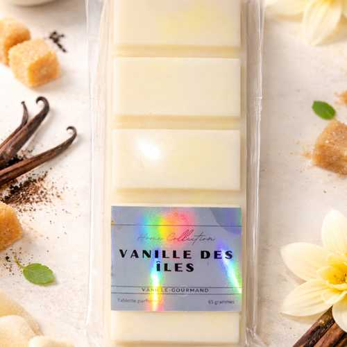 Tablette de fondant parfumé – cire de colza (65 gr)