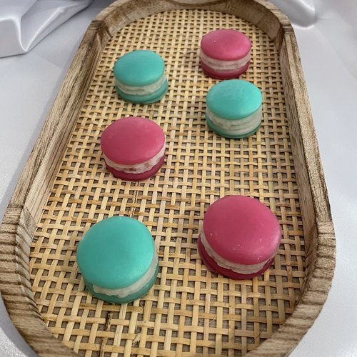 Fondants parfumés  lot de 2 macarons