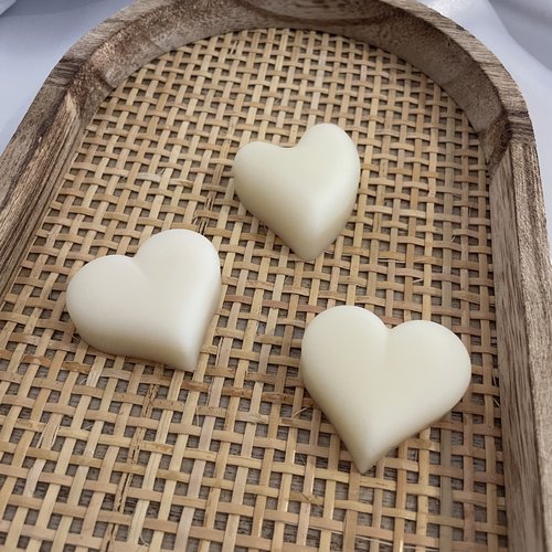 Fondants parfumés lot de 2 cœurs