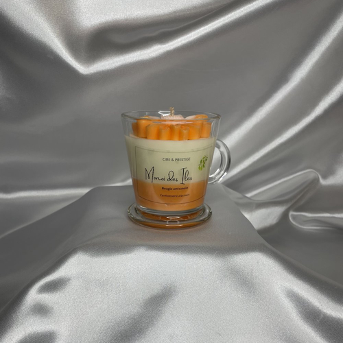 Bougie coulée monoï des iles