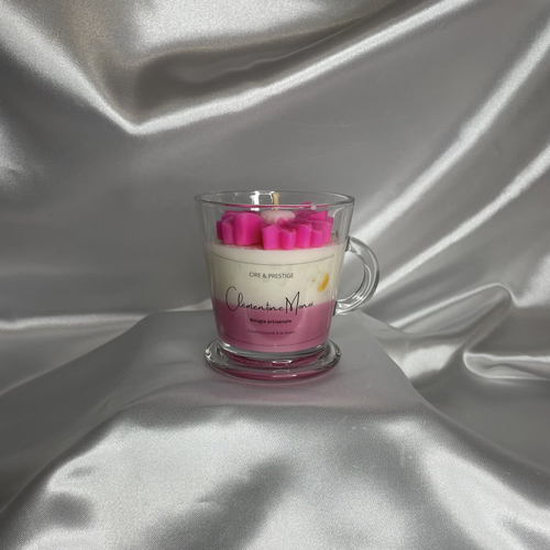 Bougie coulée clémentine monoï