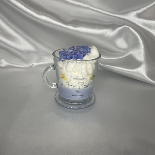 Bougie gourmande, monoï