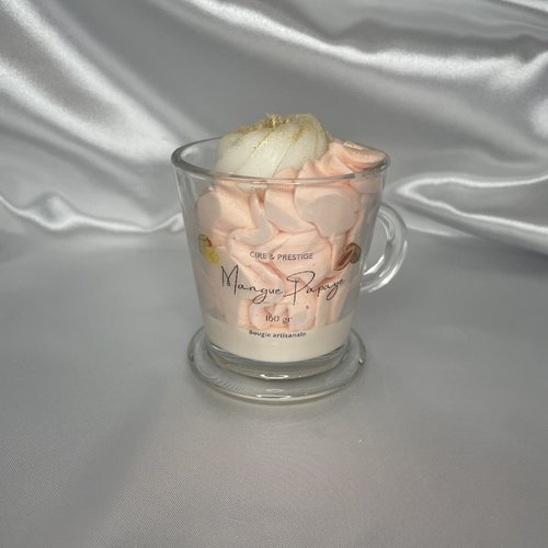 Bougies gourmandes, mangue papaye