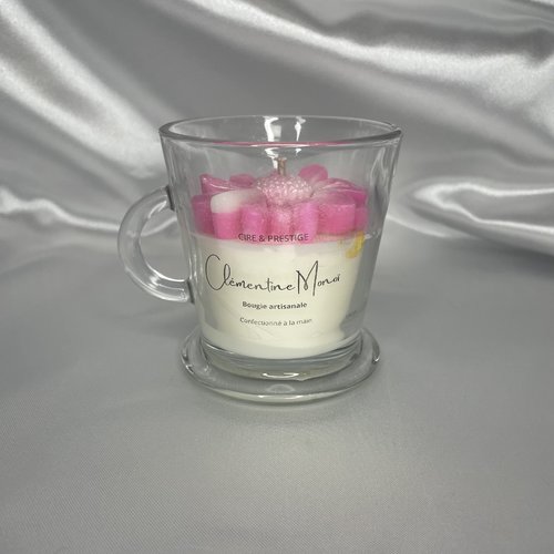 Bougies coulées clémentine monoi