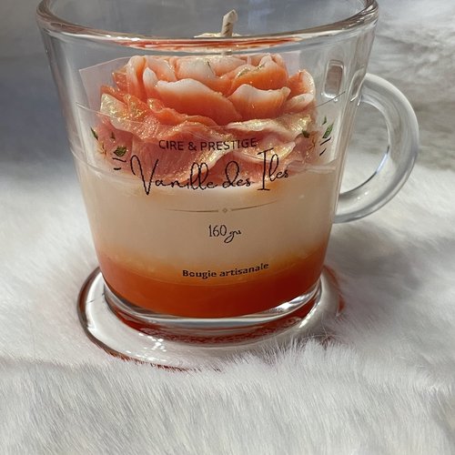 Bougie vanille des iles