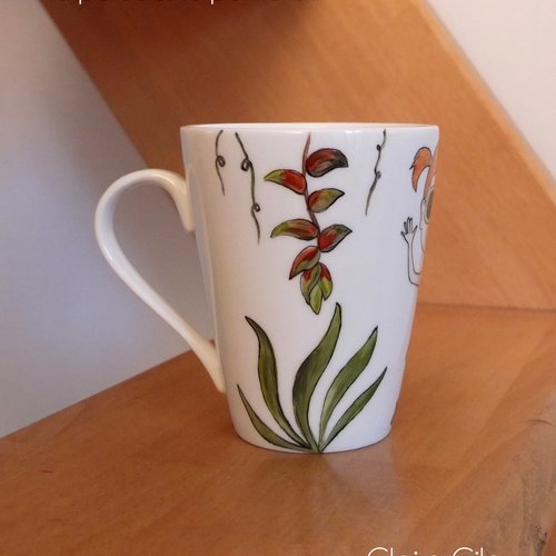 Verre Peint à La Main Personnalisé | TOUT EN ROSES – Marin Montagut