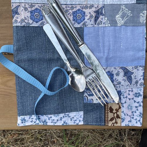 Pochette à couverts, nomade