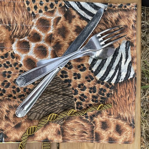 Pochette à couverts, nomade