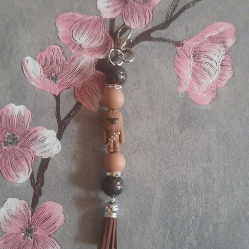 Porte clé avec personnage star wars chewbacca