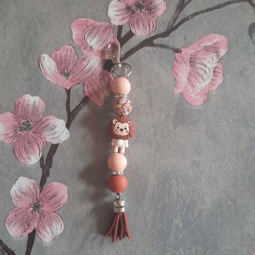 Porte clé avec lion