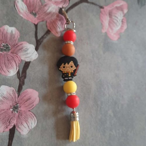 Porte clé fait main  avec harry potter