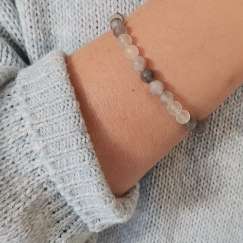 Bracelet pierre naturelle femme Moonstone réglable fantaisy | Leriana