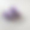 Boucles d'oreilles bohème lavande violet - bijou boheme