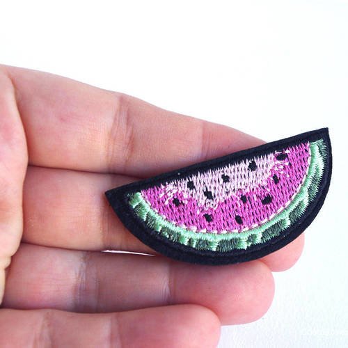 Patch écusson patche Pastèque thermocollant fer à repasser