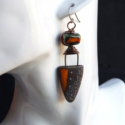 Nouvelle oreille flèche Concho Hansen gravé Western Gear