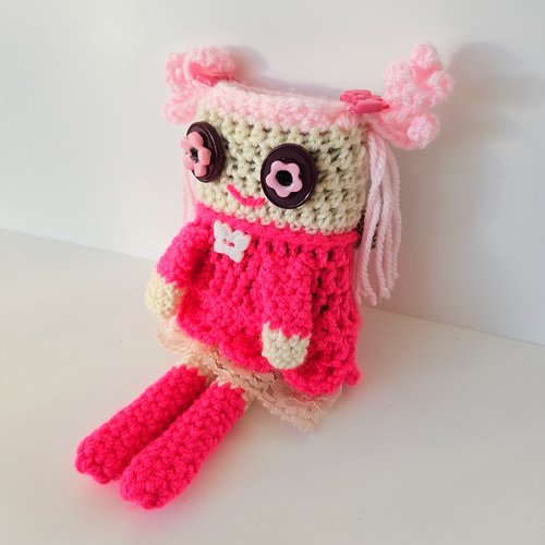 Petite fée rose | etui à mouchoirs | creepy mignon kawaii