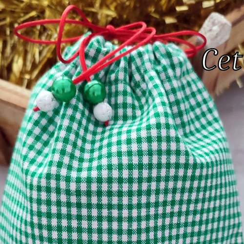 Petite pochette cadeau pour: hanouka, noël...