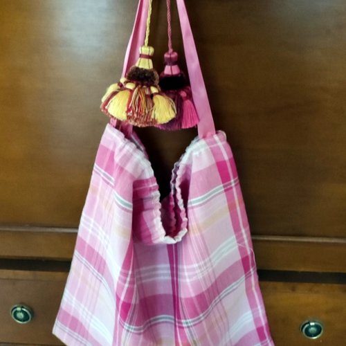 Pratique sac tote bag doublé