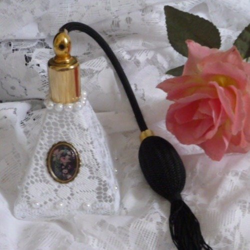 Reserve flacon vaporisateur shabby chic