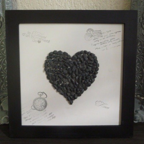 Cadre "de tout mon coeur"