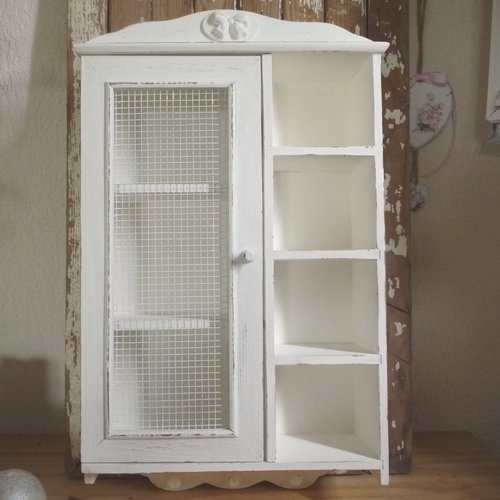 Meuble mural, shabby chic, salle de bains, cuisine, déco